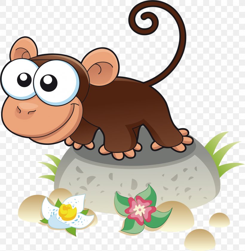 Monkey Banana Kong Adventures, PNG, 2085x2143px, Monkey, Animation, Carnivoran, Cat Like Mammal, Crabeating Macaque Download Free