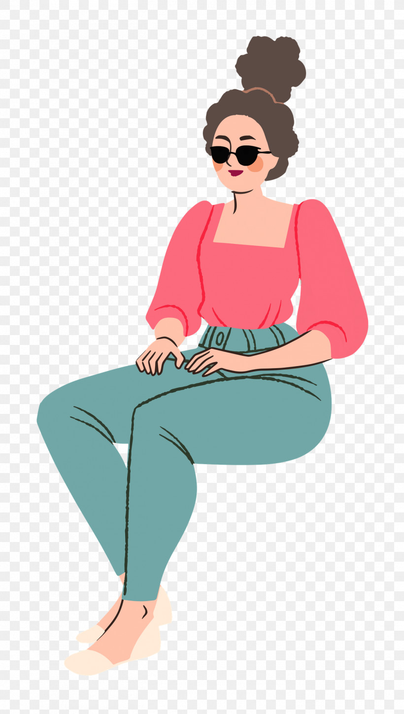 Sitting Girl Woman, PNG, 1414x2500px, Sitting, Girl, Glasses, Lady, Sunglasses Download Free