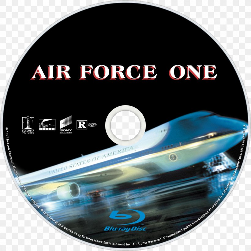 Air Force One Film President Of The United States Air Force Two Stock Photography, PNG, 1000x1000px, Air Force One, Alamy, Brand, Compact Disc, Dvd Download Free