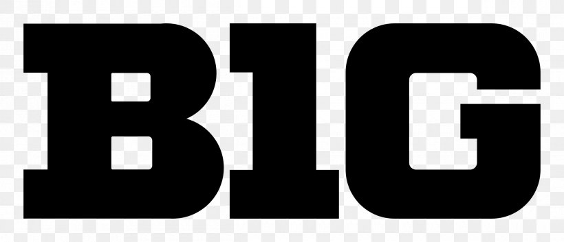 Big Ten Conference Athletic Conference Division I (NCAA) Sport, PNG, 2400x1036px, Big Ten Conference, American Football, Athletic Conference, Black And White, Brand Download Free
