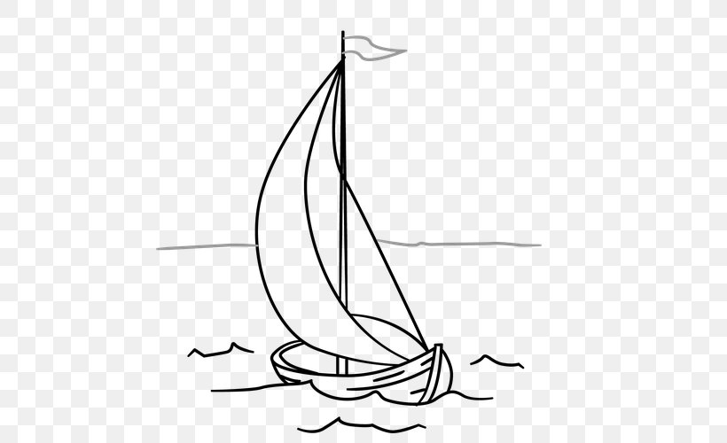 Drawing Sailing Ship Line Art Sketch, PNG, 500x500px, Drawing, Area, Art, Artwork, Black And White Download Free