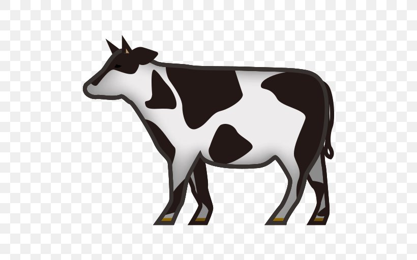Holstein Friesian Cattle Emoji Horse Livestock Dairy Cattle, PNG, 512x512px, Holstein Friesian Cattle, Cattle, Cattle Like Mammal, Cow Goat Family, Dairy Cattle Download Free