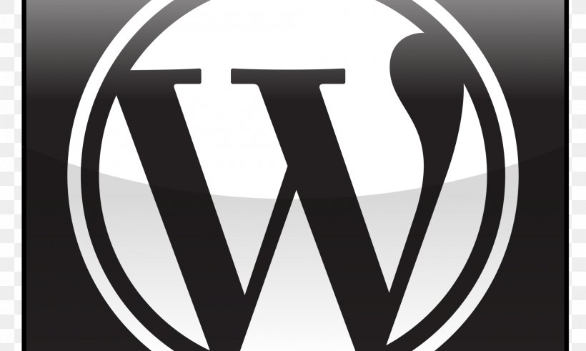 WordPress.com, PNG, 2000x1200px, Wordpress, Black And White, Blog, Brand, Csssprites Download Free
