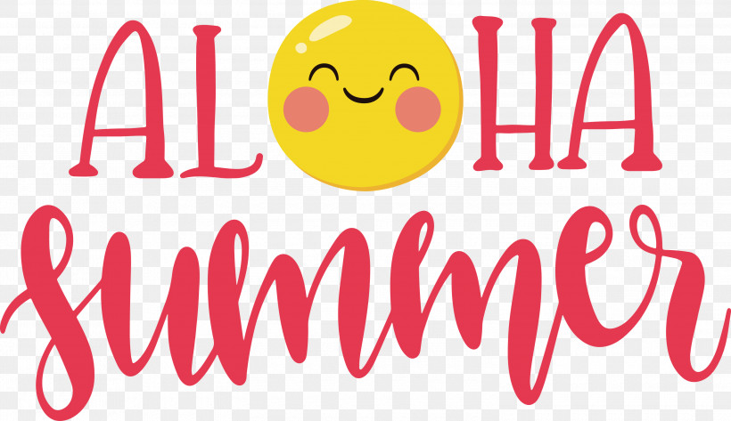 Aloha Summer Emoji Summer, PNG, 3000x1732px, Aloha Summer, Behavior, Emoji, Emoticon, Happiness Download Free