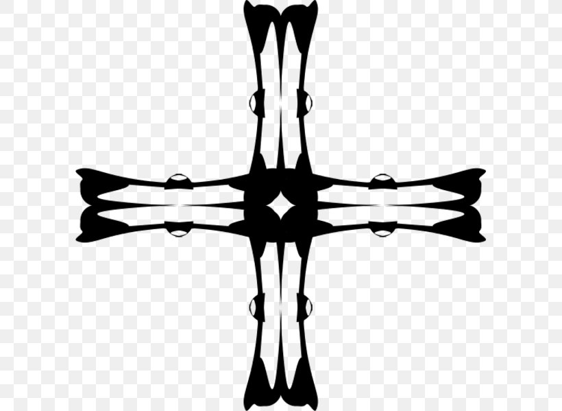 Clip Art, PNG, 600x599px, Christian Cross, Arm, Black, Black And White, Cross Download Free