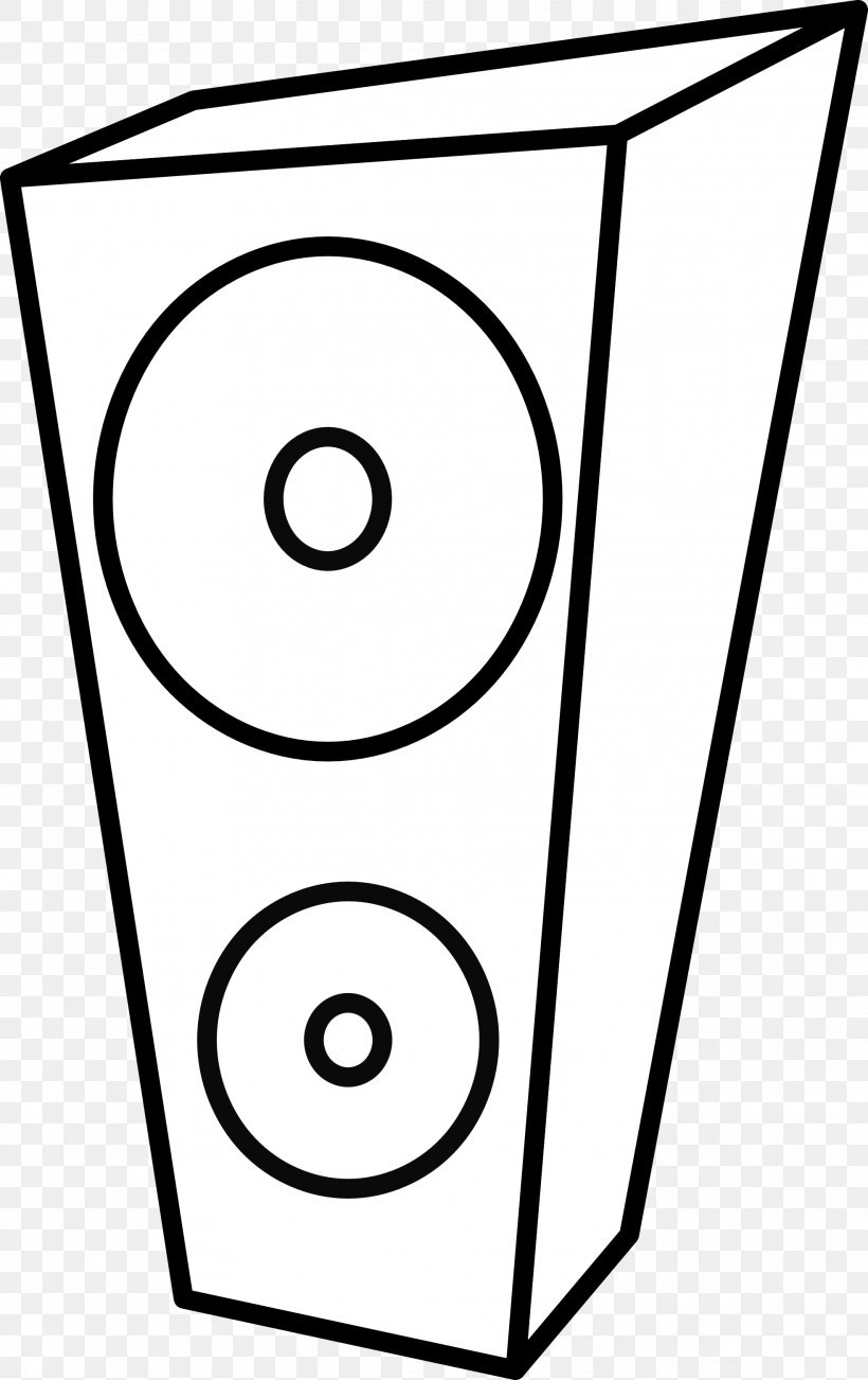 Loudspeaker Clip Art, PNG, 1969x3128px, Loudspeaker, Area, Black And White, Free Content, Line Art Download Free