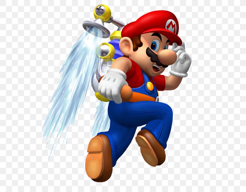 Super Mario Sunshine Luigi's Mansion Super Mario 64 New Super Mario Bros Mario & Luigi: Superstar Saga, PNG, 554x640px, Super Mario Sunshine, Art, Cartoon, Fictional Character, Figurine Download Free