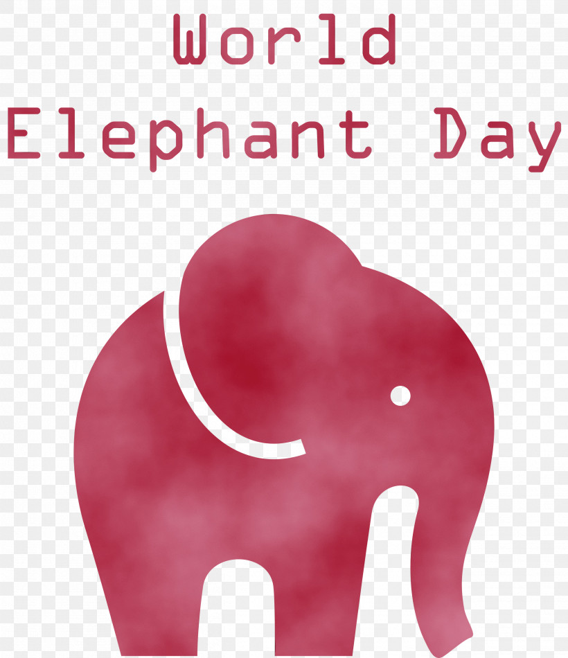 Indian Elephant, PNG, 2588x3000px, World Elephant Day, Elephant, Elephants, Heart, Indian Elephant Download Free