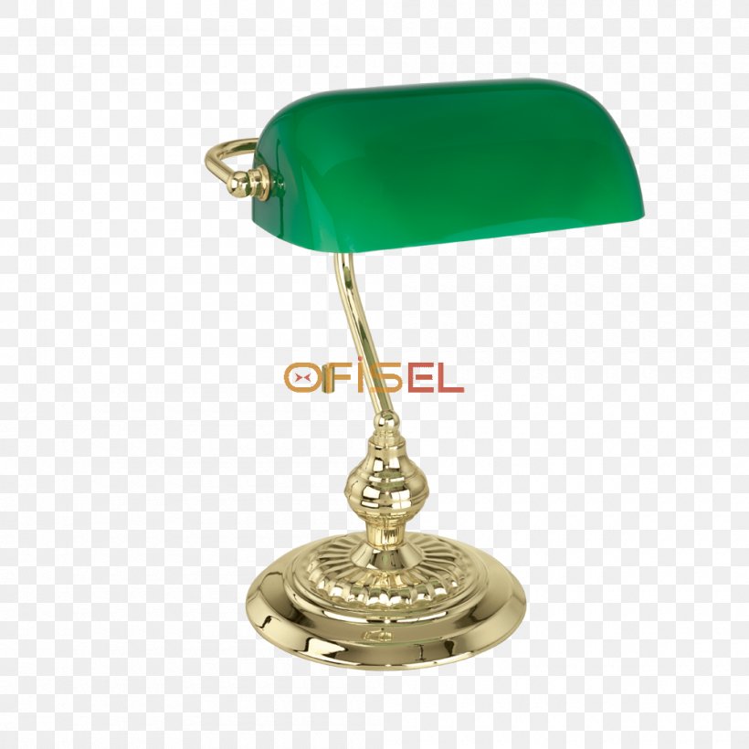 Light Fixture Banker's Lamp Table Lighting, PNG, 1000x1000px, Light, Bank, Brass, Electric Light, Furniture Download Free