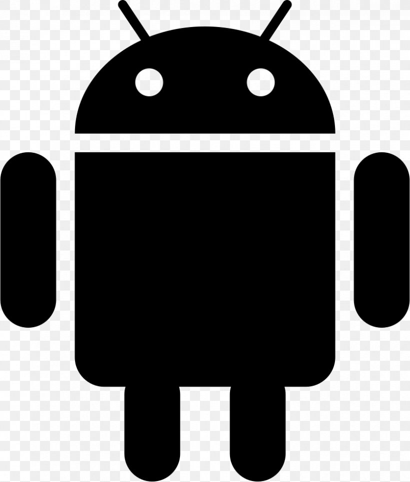 Vector Android, PNG, 836x981px, Vector, Android, Black, Black And White, Handheld Devices Download Free