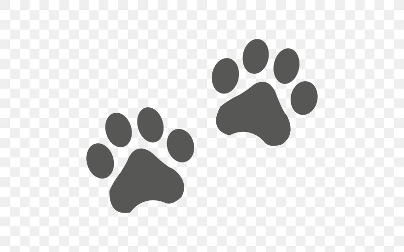Bear Cat Animal Track Footprint Paw, PNG, 512x512px, Bear, Animal, Animal Track, Black, Black And White Download Free
