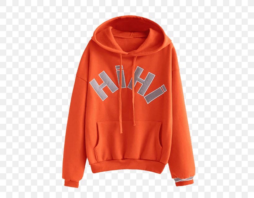 Hoodie Bluza Sleeve, PNG, 480x640px, Hoodie, Bluza, Hood, Orange, Outerwear Download Free