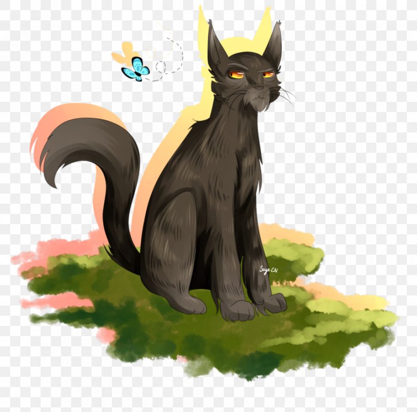Kitten Whiskers Black Cat Warriors, PNG, 900x888px, Watercolor, Cartoon, Flower, Frame, Heart Download Free