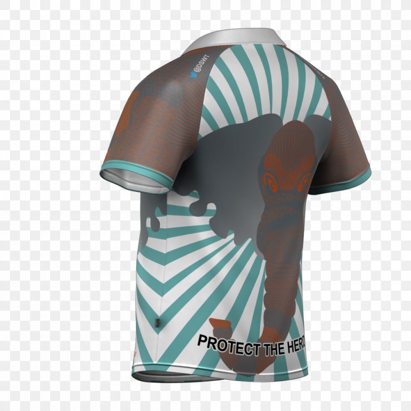 T-shirt Turquoise Teal Shoulder Sleeve, PNG, 1000x1000px, Tshirt, Brown, Joint, Neck, Outerwear Download Free