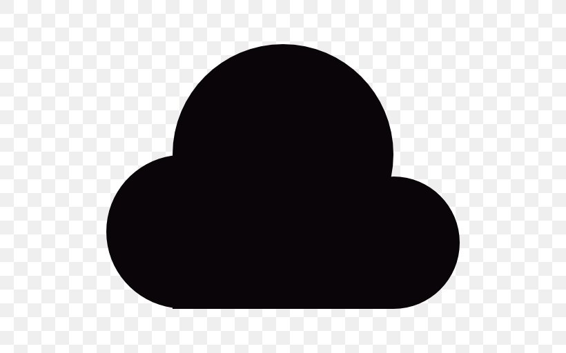 Silhouette Clip Art, PNG, 512x512px, Silhouette, Black, Black And White, Cloud, Cloud Computing Download Free