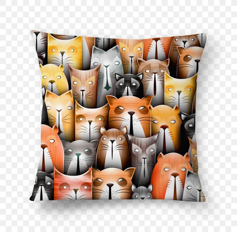 Cushion Paper Visual Arts Throw Pillows, PNG, 800x800px, Cushion, Aristocats, Art, Artist, Cat Download Free