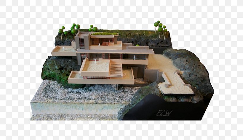 Fallingwater Interior Architecture House, PNG, 670x474px, Fallingwater, Architectural Model, Architecture, Building, Frank Lloyd Wright Download Free