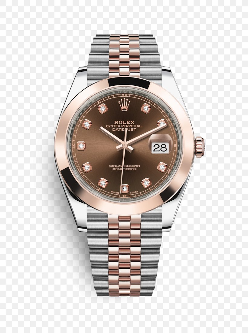 Rolex Datejust Rolex Oyster Watch Gold, PNG, 720x1100px, Rolex Datejust, Automatic Watch, Bracelet, Brand, Brown Download Free