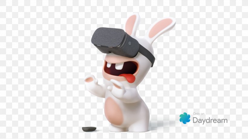 Virtual Rabbids: The Big Plan YouTube Virtual Reality Raving Rabbids HTC Vive, PNG, 1920x1080px, Virtual Rabbids The Big Plan, Eyewear, Figurine, Finger, Game Download Free