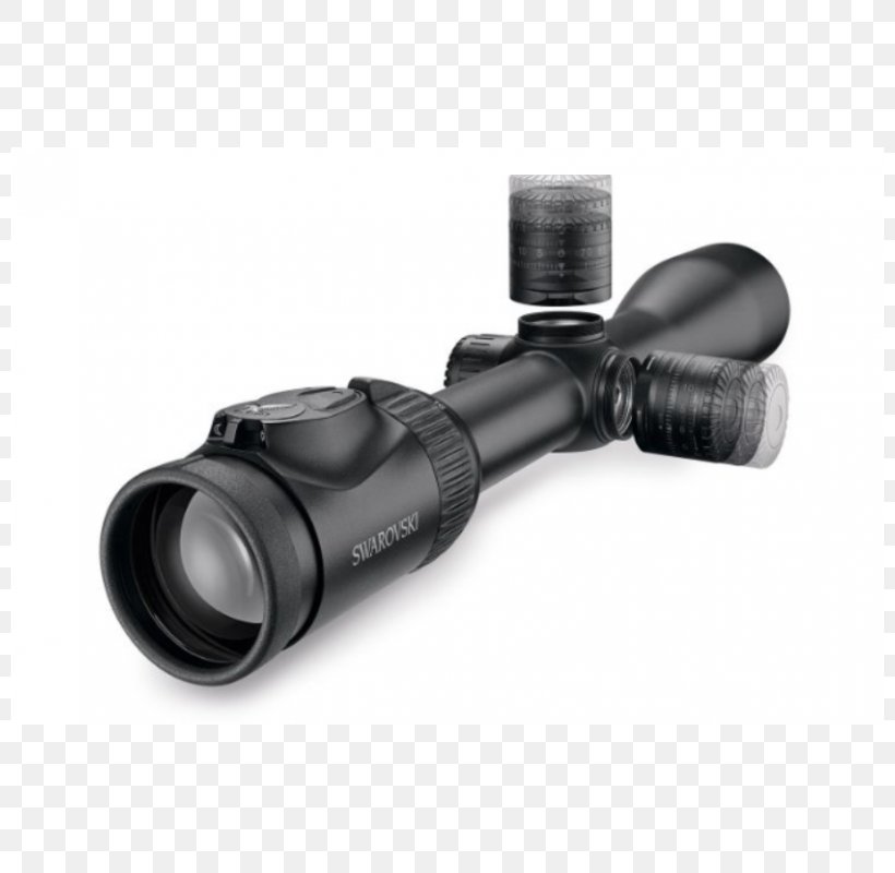 Telescopic Sight Swarovski Optik Hunting Swarovski AG Shooting Sport, PNG, 800x800px, Telescopic Sight, Binoculars, Firearm, Hardware, Hunting Download Free