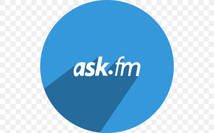 Ask.fm Social Media Social Network, PNG, 512x512px, Askfm, Area, Blog, Blue, Brand Download Free