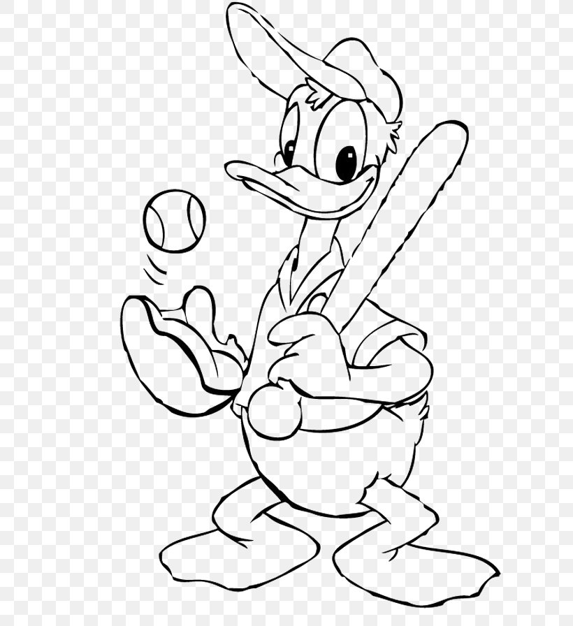Donald Duck Daisy Duck Coloring Book Daffy Duck, PNG, 615x896px, Watercolor, Cartoon, Flower, Frame, Heart Download Free