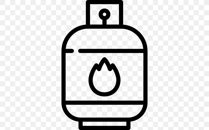 gas cylinder clipart black and white tree