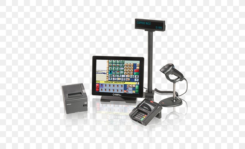 Point Of Sale Gilbarco Veeder-Root Sales Retail, PNG, 500x500px, Point Of Sale, Business, Communication, Electronic Instrument, Electronics Download Free