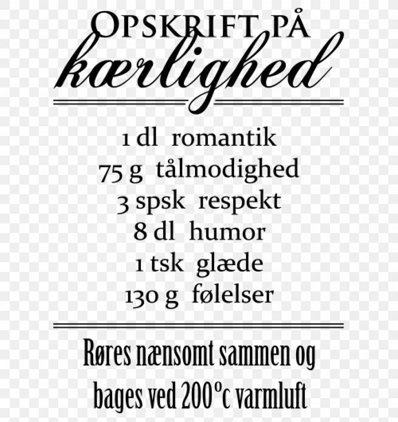 Quotation Love Frikadeller Recipe Pancake, PNG, 1000x1060px, Quotation, Area, Black, Black And White, Brand Download Free