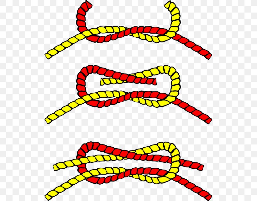 Reef Knot Rope Vector Graphics Anchor Bend, PNG, 535x640px, Knot, Anchor Bend, Clove Hitch, Figureeight Knot, Reef Knot Download Free