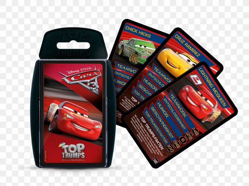 Winning Moves Top Trumps Lightning McQueen Cars 3: Driven To Win, PNG, 2848x2124px, Top Trumps, Card Game, Cars, Cars 3, Cars 3 Driven To Win Download Free