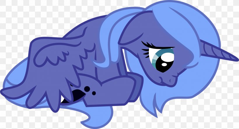 Pony Princess Luna Crying Sadness, PNG, 2786x1507px, Watercolor, Cartoon, Flower, Frame, Heart Download Free