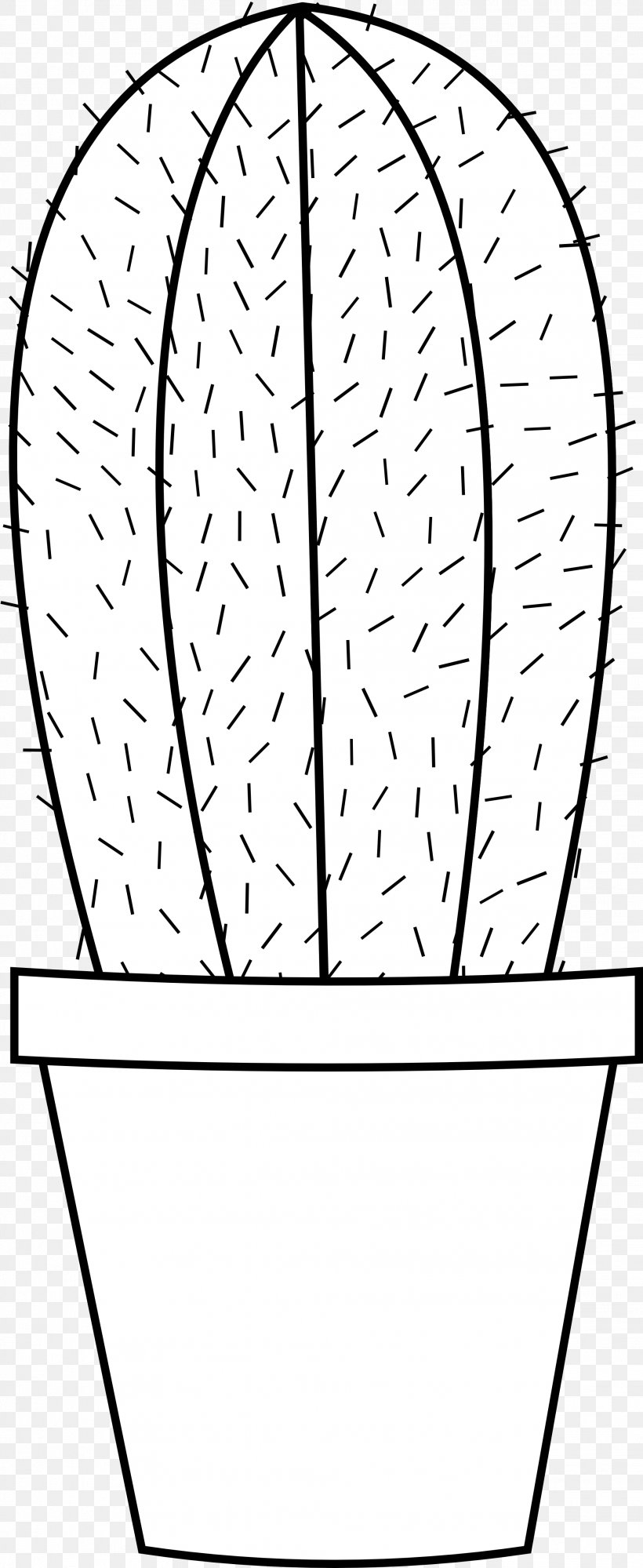 Coloring Book Cactaceae Saguaro Prickly Pear Succulent Plant, PNG, 1979x4826px, Watercolor, Cartoon, Flower, Frame, Heart Download Free