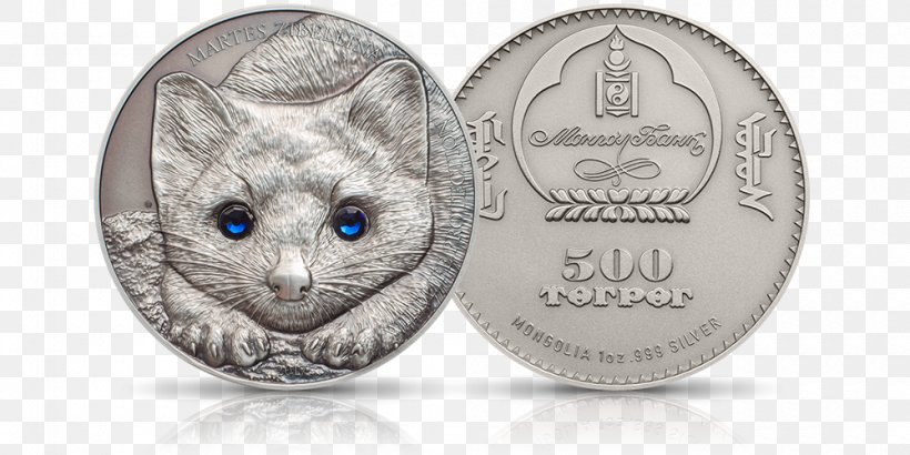 Mongolia Silver Coin Numismatics, PNG, 1000x500px, Mongolia, Banknote, Business, Cat, Cat Like Mammal Download Free
