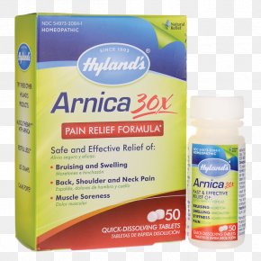 Tablet - Mountain Arnica Tablet Hyland's Homeopathy Bruise PNG