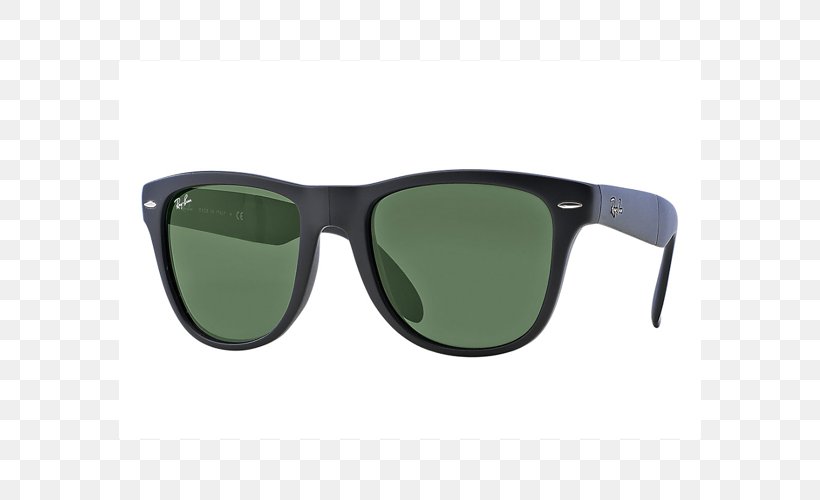 Ray-Ban Wayfarer Folding Flash Lenses Sunglasses Ray-Ban New Wayfarer Classic, PNG, 582x500px, Rayban, Eyewear, Fashion, Glasses, Goggles Download Free