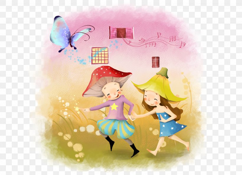 Desktop Wallpaper Drawing Dream Childhood, PNG, 3425x2480px, Drawing, Art, Child, Childhood, Dream Download Free