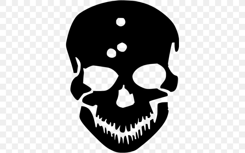 Human Skull Symbolism Decal Sticker Skull And Crossbones, PNG, 512x512px, Skull, Black And White, Bone, Bone Char, Decal Download Free