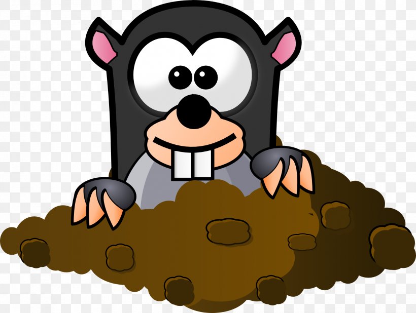 Mole Cartoon Clip Art, PNG, 1979x1493px, Mole, Animation, Bear, Carnivoran, Cartoon Download Free