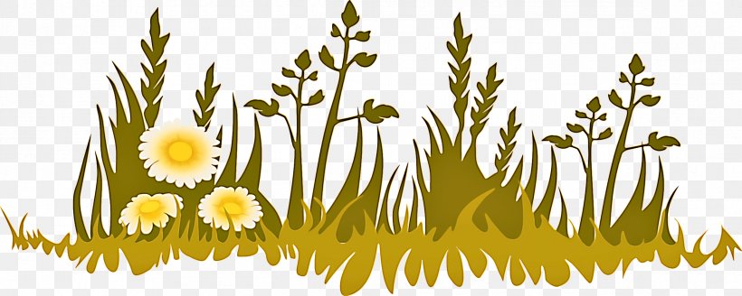 Yellow Flower Plant Chamomile Dandelion, PNG, 2328x934px, Yellow, Camomile, Chamomile, Dandelion, Flower Download Free