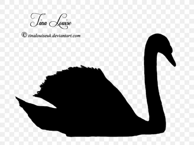 Duck Goose Silhouette Black Swan Clip Art, PNG, 1024x768px, Duck, Anatidae, Beak, Bird, Black And White Download Free