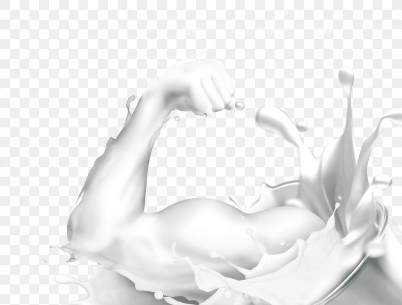 Milk Poster Wallpaper, PNG, 1493x1134px, Milk, Arm, Banner, Black And White, Cows Milk Download Free