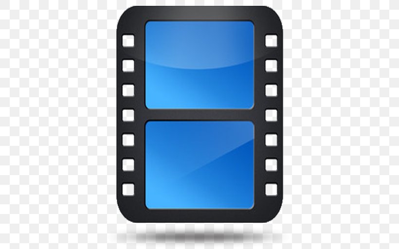 Filmstrip, PNG, 512x512px, Filmstrip, Blue, Cinema, Communication, Computer Icon Download Free