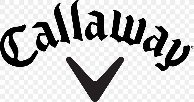 Callaway Golf Company Logo Golf Clubs Putter, PNG, 2177x1154px, Callaway Golf Company, Area, Black, Black And White, Brand Download Free