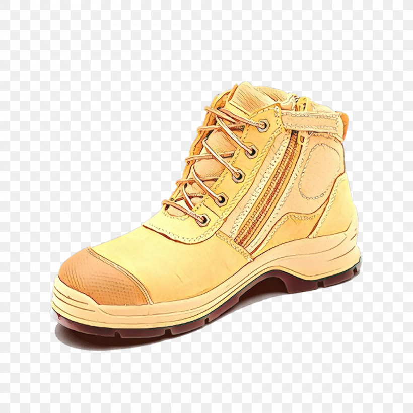 Footwear Shoe Yellow Beige Brown, PNG, 1000x1000px, Footwear, Beige, Boot, Brown, Hiking Boot Download Free