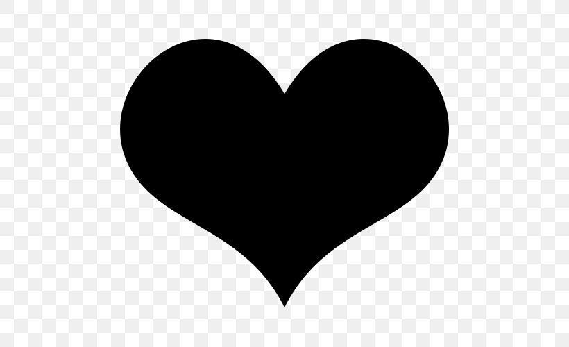 Shape Heart Clip Art, PNG, 500x500px, Shape, Black, Black And White, Heart, Love Download Free