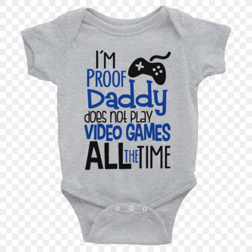 T-shirt Baby & Toddler One-Pieces Infant Video Games Clothing, PNG, 900x900px, Tshirt, Active Shirt, Baby Announcement, Baby Products, Baby Toddler Clothing Download Free