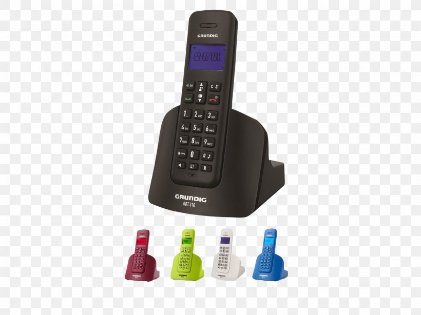 Cordless Telephone Digital Enhanced Cordless Telecommunications Mobile Phones Handset, PNG, 2000x1498px, Telephone, Caller Id, Cordless Telephone, Electronics, Electronics Accessory Download Free