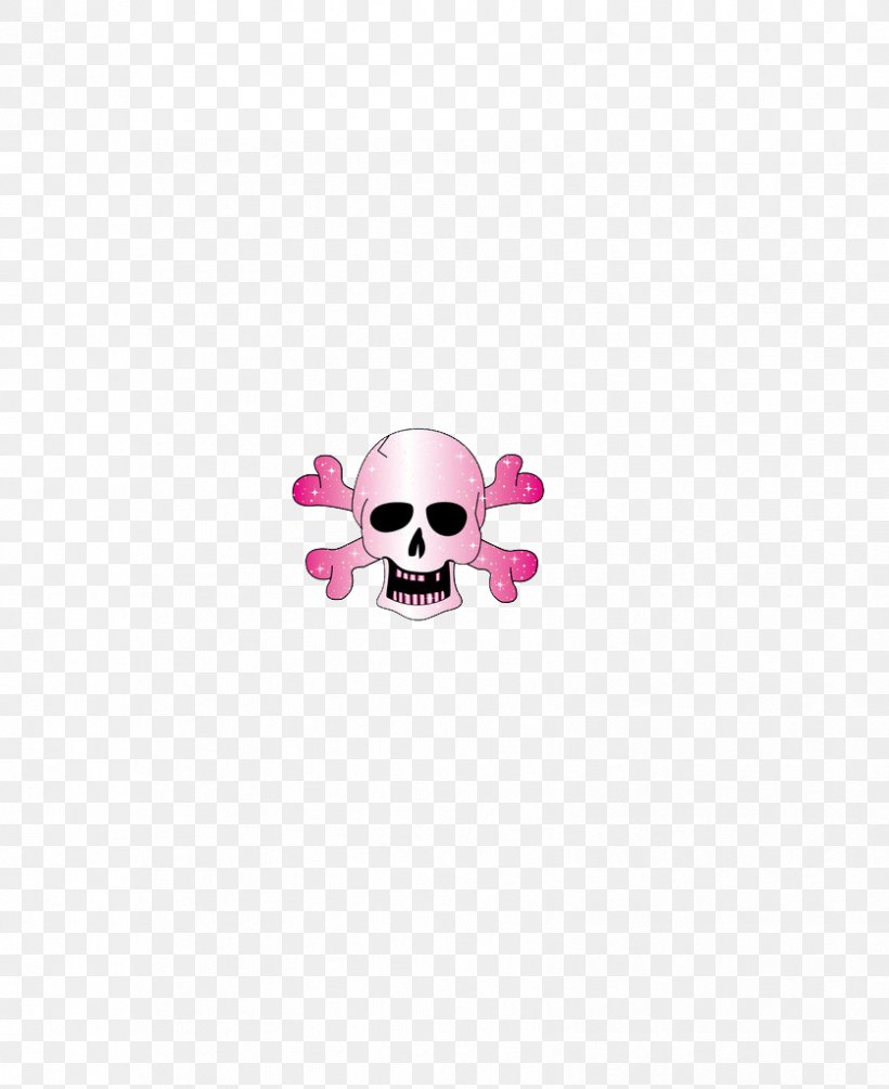 Skull Pattern, PNG, 836x1024px, Skull, Bone, Magenta, Pink Download Free