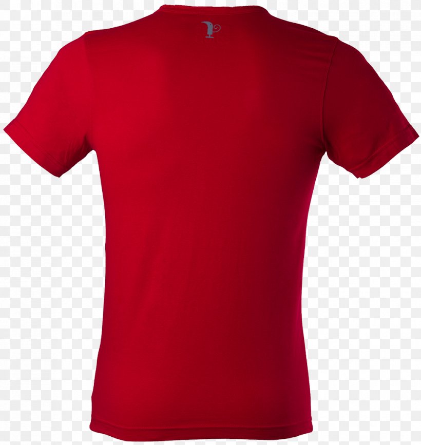 T-shirt Shoulder Sleeve Red, PNG, 968x1024px, T Shirt, Active Shirt, Maroon, Neck, Product Download Free